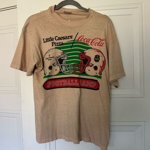 Kids Football Camp Tan T-Shirt
